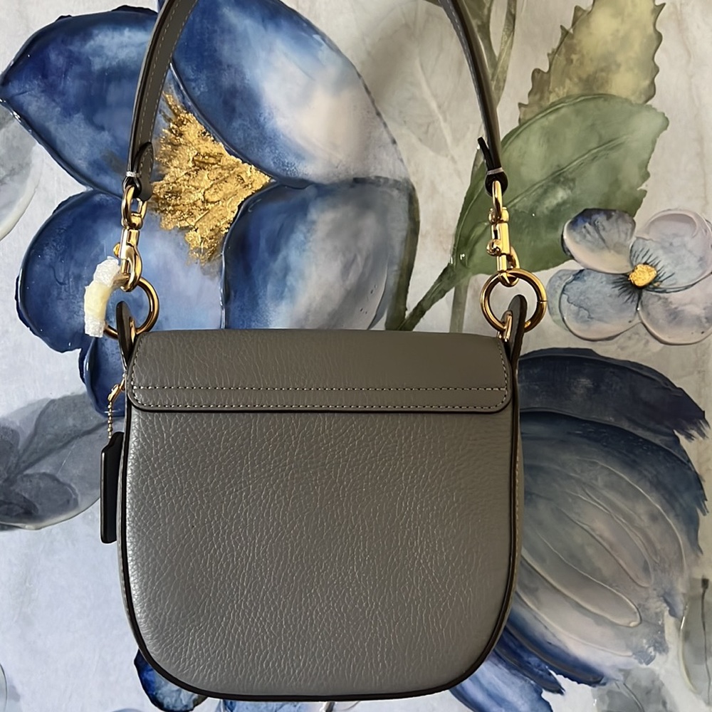 Leather & Suede Coach purse - Picture 4 of 5